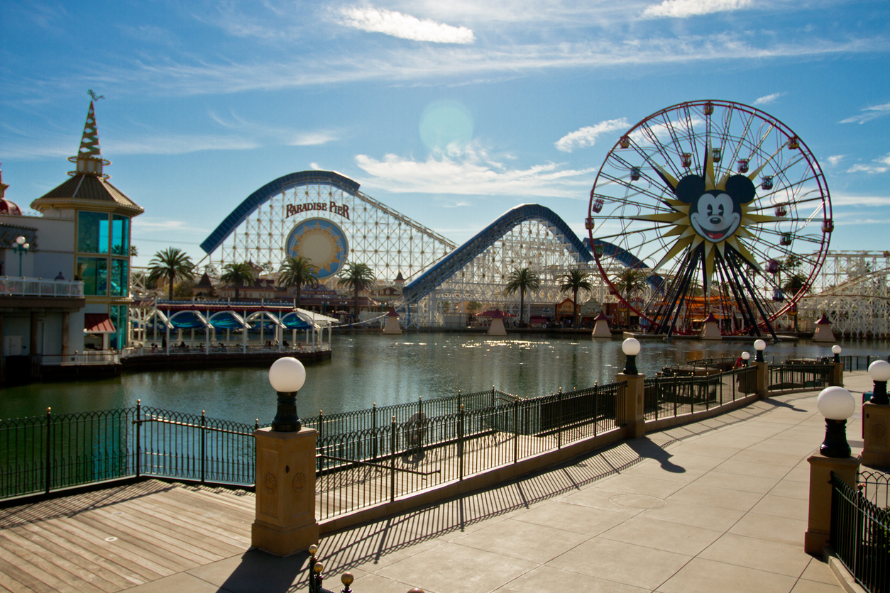 Panoramic Image of Anaheim, California